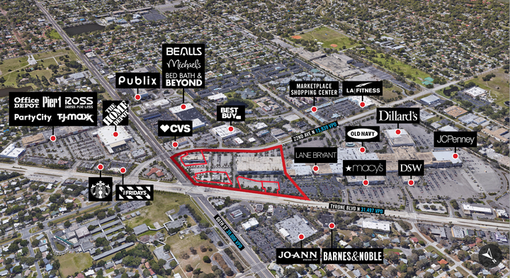 Tyrone Square Mall Map At Tyrone Square Mall | Seritage