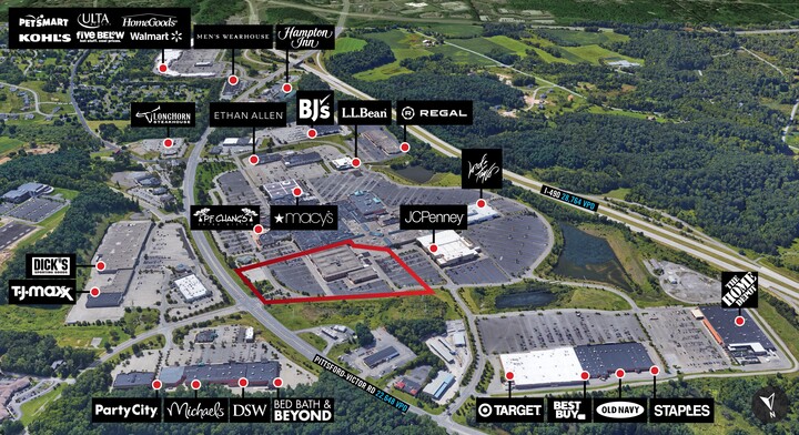 Eastview Mall Store Map At Eastview Mall | Seritage